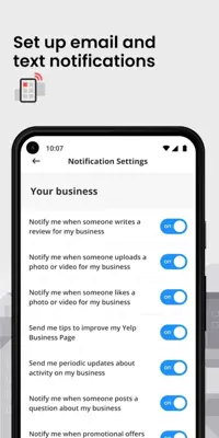 Yelp for Business android App screenshot 3